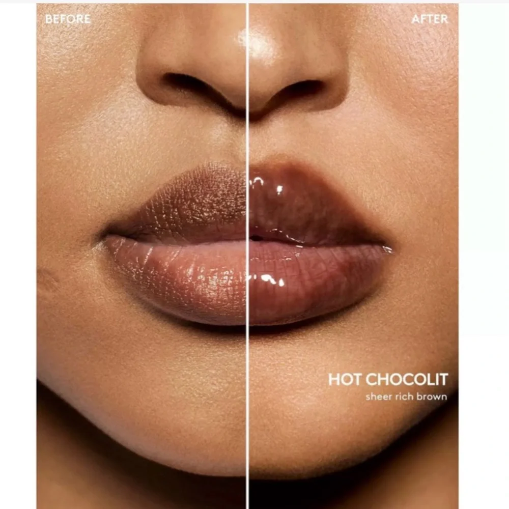 NIB Fenty Beauty Gloss Bomb Heat - Hot Chocolit